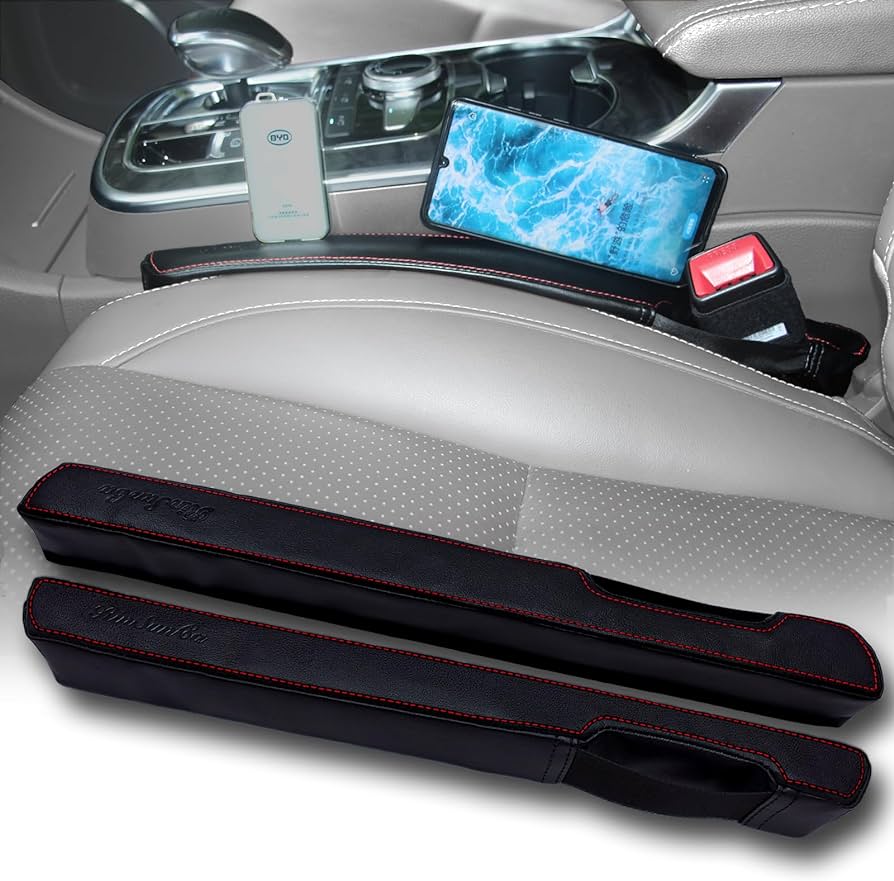 Drop Stop, the Shark Tank-approved seat gap filler, is the perfect car gadgets gifts for a stress-free and tidy drive.