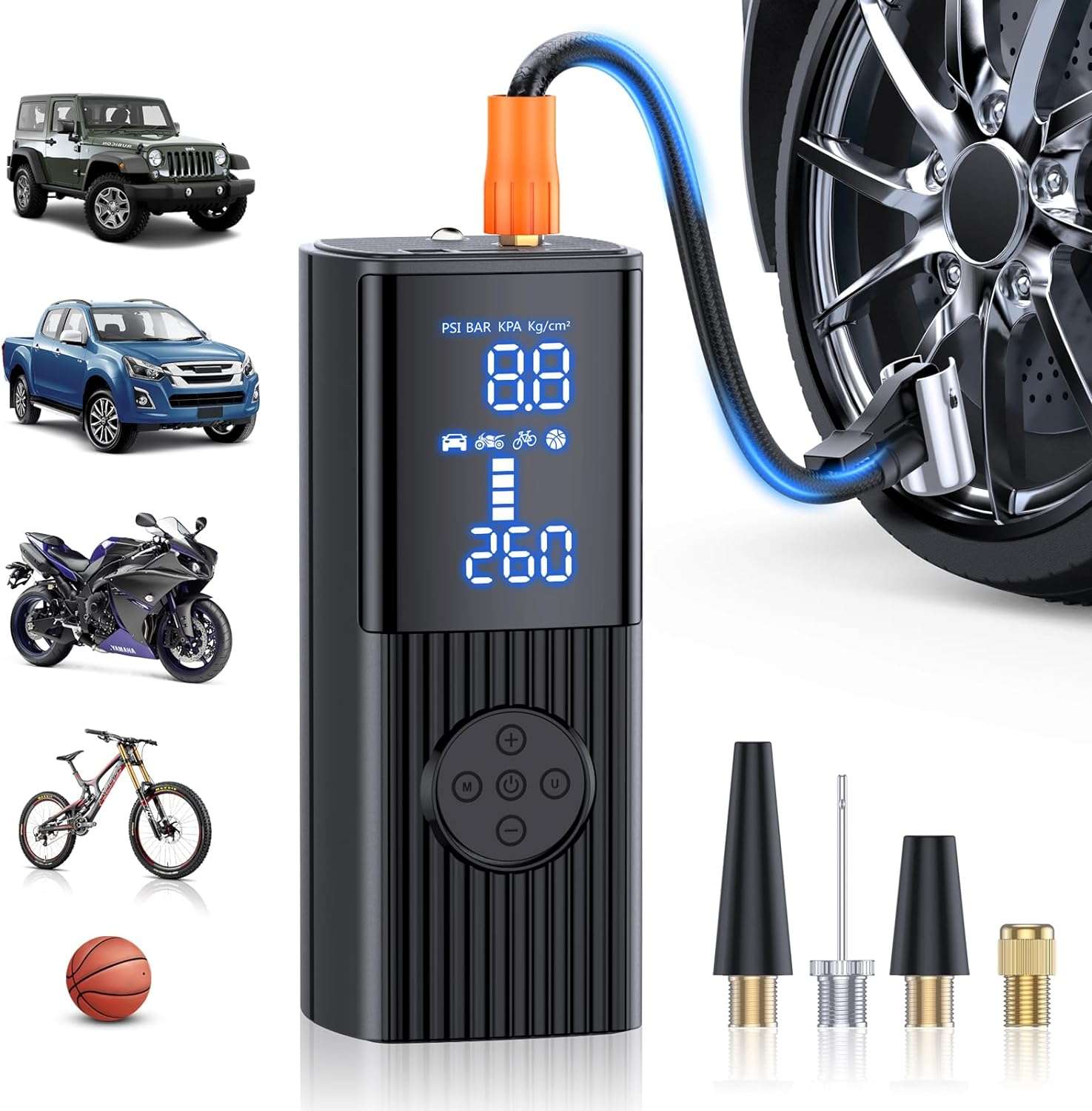 Powerful Tire Care Gadget for car lovers