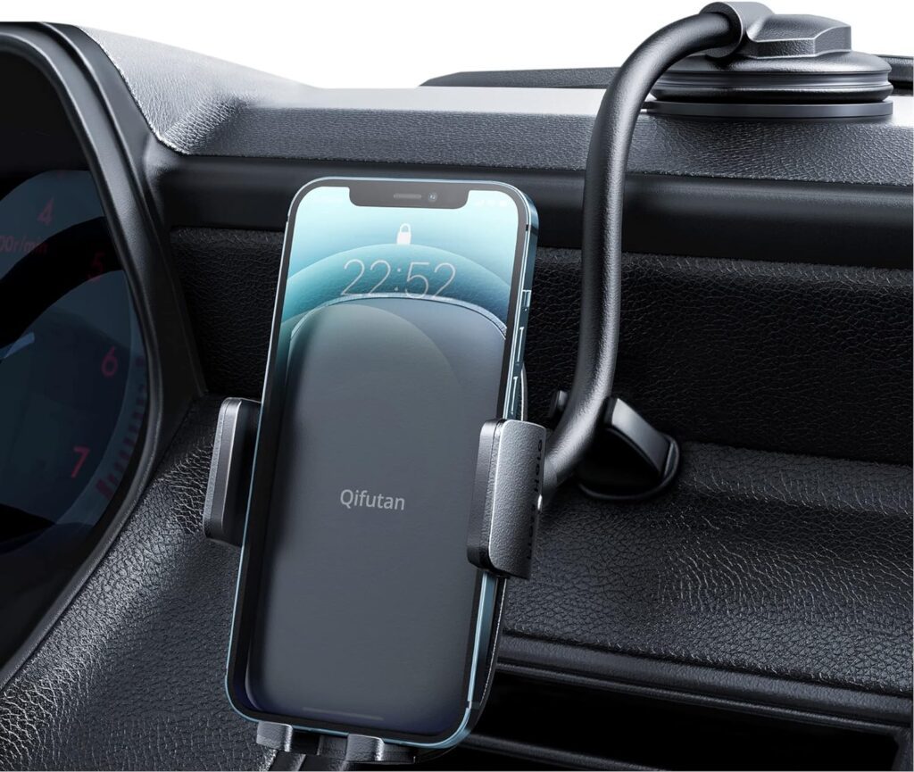 Ensure a steady and safe drive with the Long Arm Car Phone Holder - your car's new best friend and a practical car gadget gift.