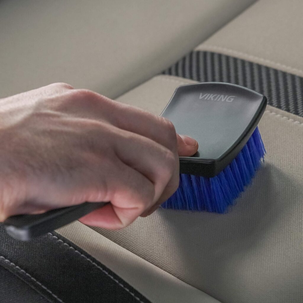 Viking Carpet Cleaning Brush on floor mat