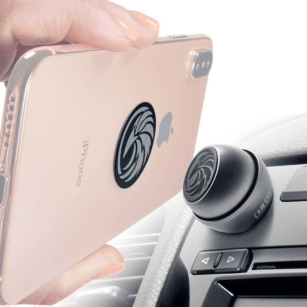 Convenient hands-free phone use with durable all-metal construction for any smartphone or GPS device.