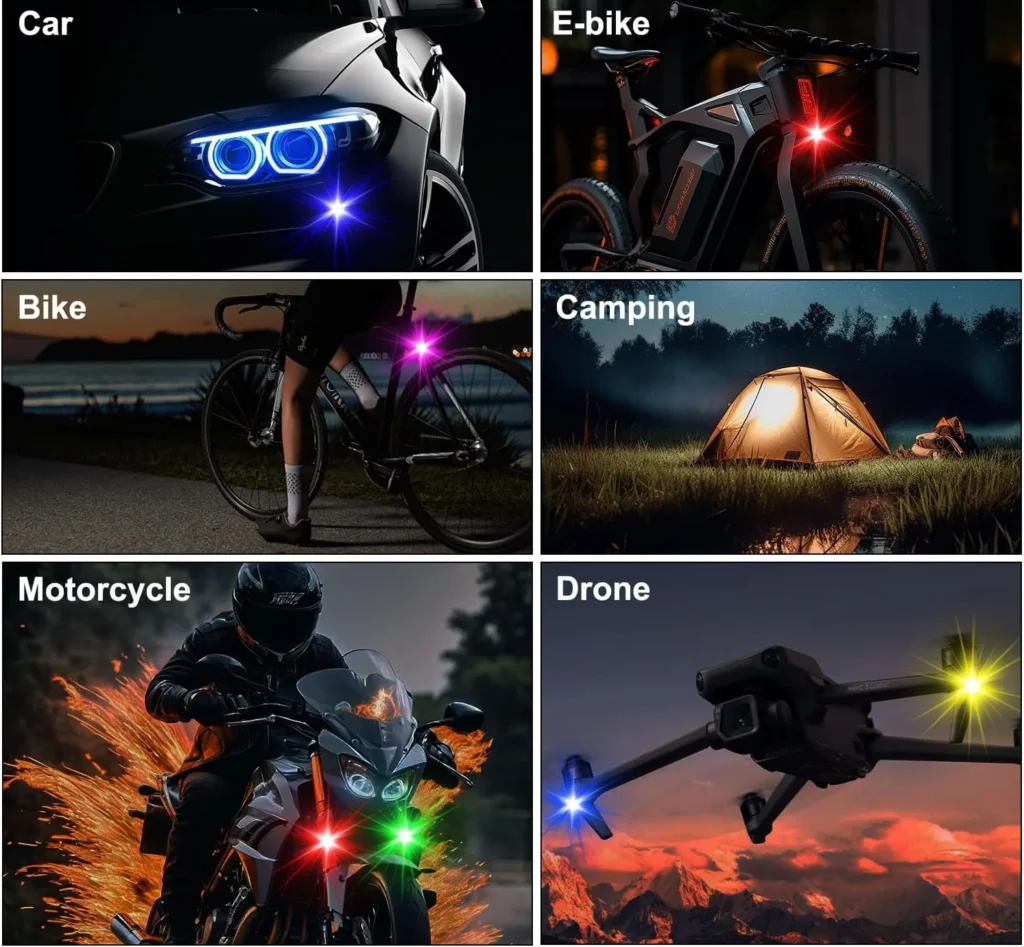 Elegananccy Wireless LED Strobe Lights for car