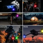 Elegananccy Wireless LED Strobe Lights for car