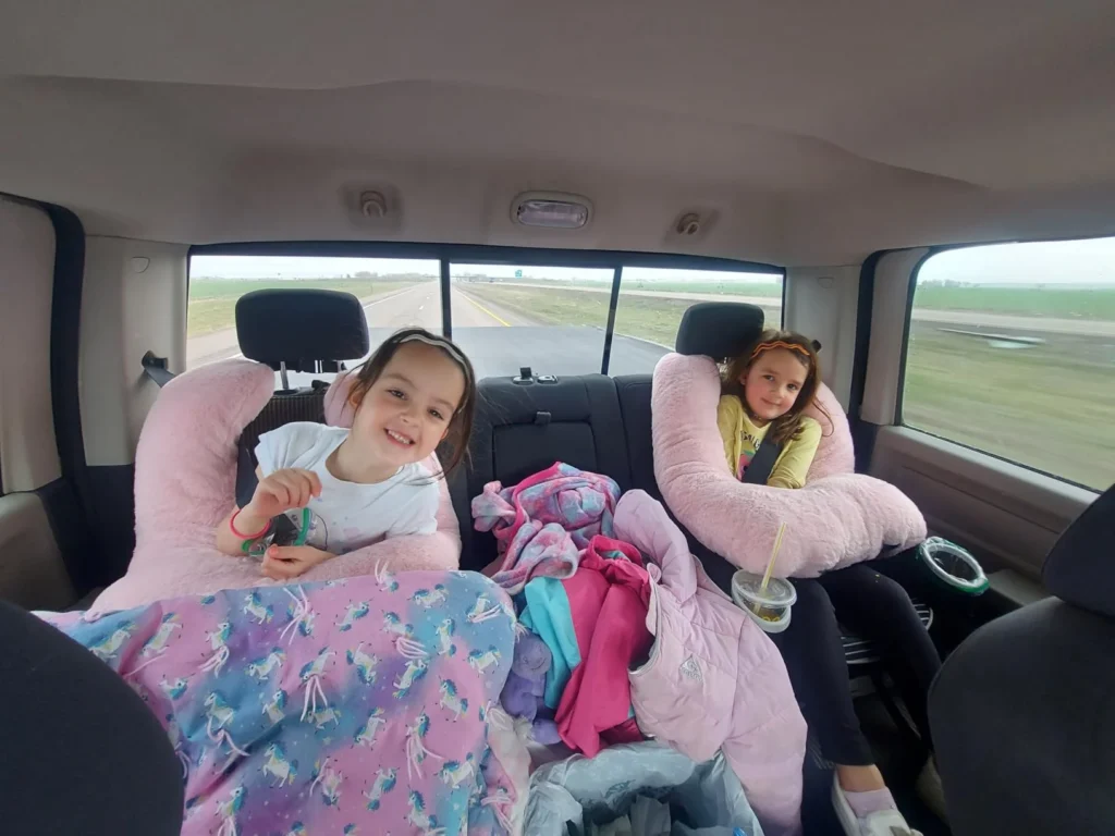 Travel Pillow for Car Back Seat by FHSGGP