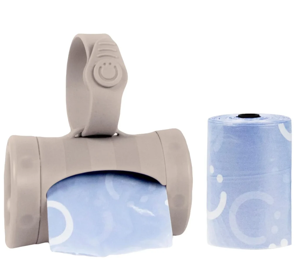 Retractable On-the-Go Bag Dispenser for Baby Travel, car seat accessories for newborns