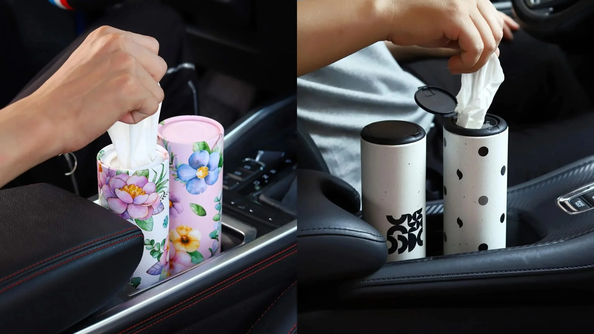 Top 4 Best Car Tissue Holder Cylinder Refillable Organizers For Travel