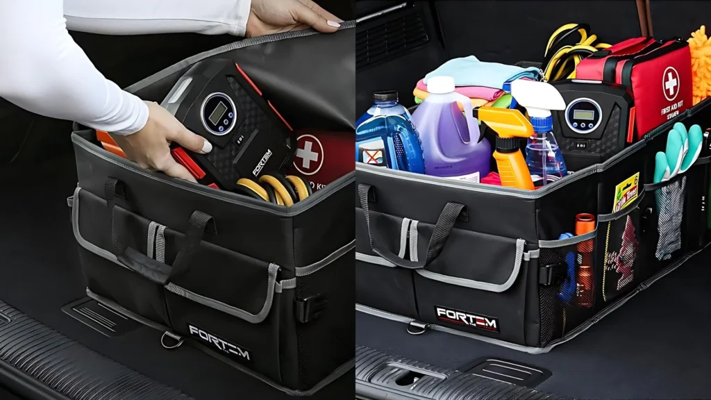 best heavy-duty trunk organizer for SUVs with lid amazon USA reviews