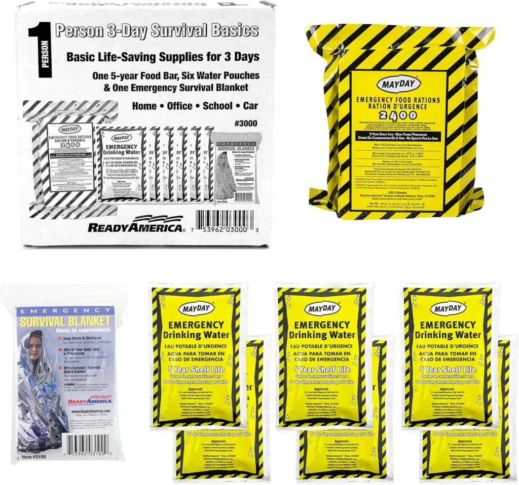 QUAKEHOLD Ready America Survival Box