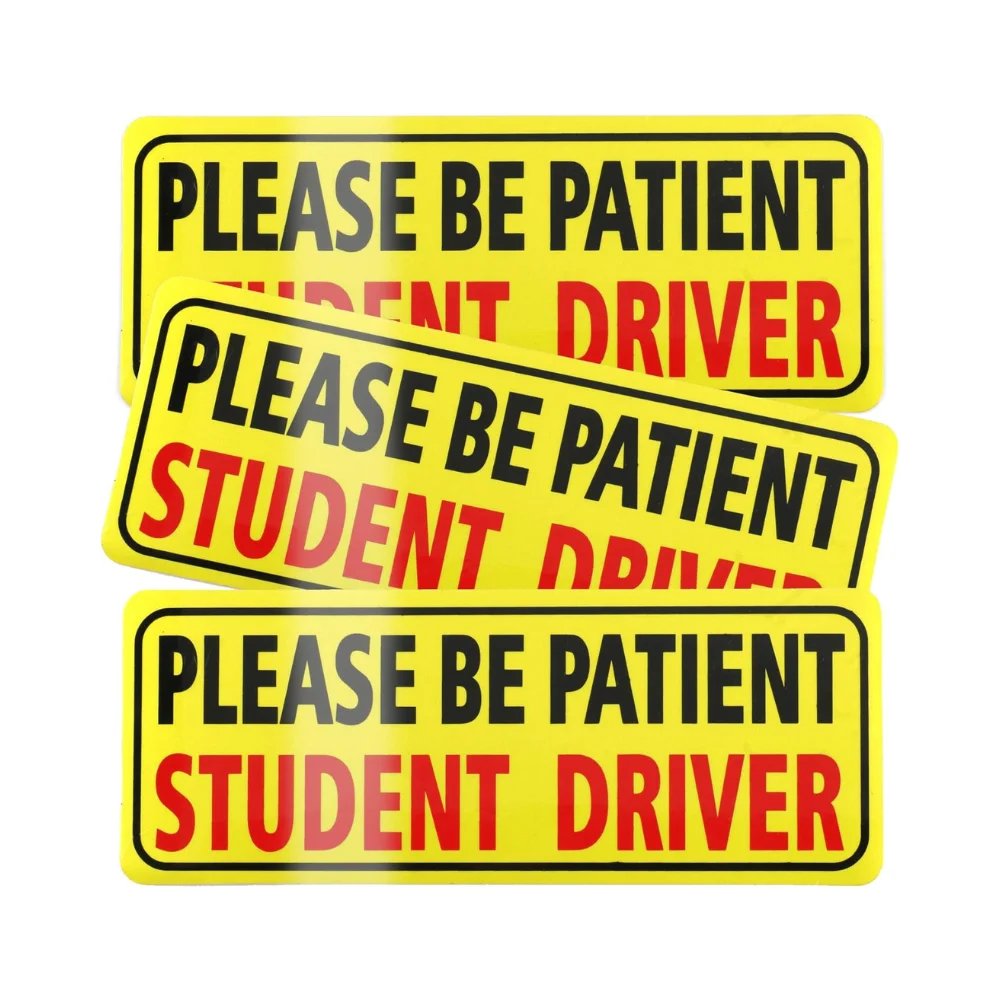 Student Driver Magnet Sticker