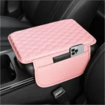 STACOOL Pink Car Armrest Cover